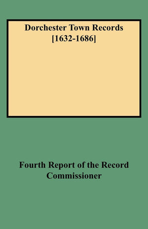 Dorchester Town Records [16321686],Used