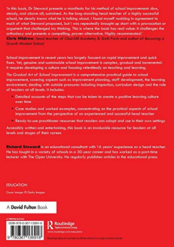 The Gradual Art of School Improvement: A Practical Guide,Used
