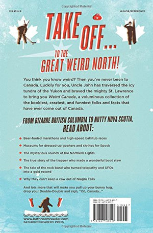 Uncle John's Bathroom Reader Weird Canada,Used