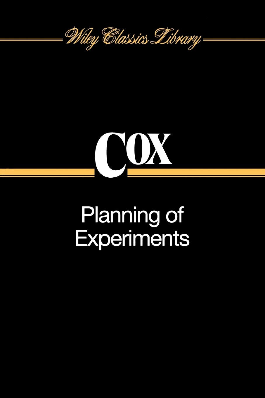 Planning of Experiments,Used