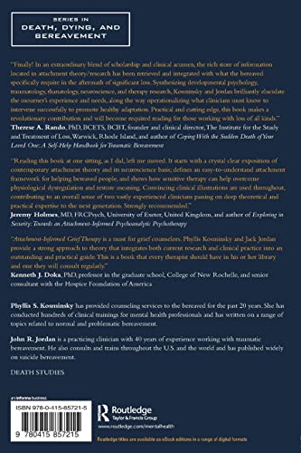 AttachmentInformed Grief Therapy (Series in Death, Dying, and Bereavement),Used