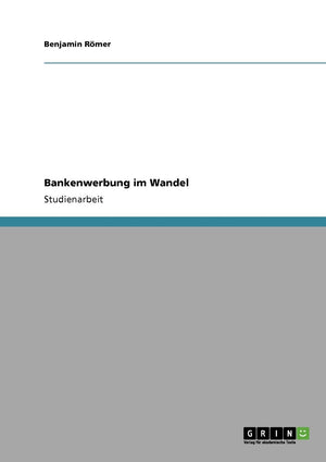 Bankenwerbung Im Wandel (German Edition),Used