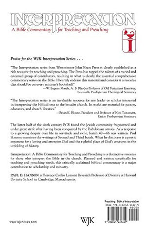 Isaiah 4066 (Interpretation: A Bible Commentary For Teaching & Preaching) (Interpretation: A Bible Commentary For Teaching And ,New