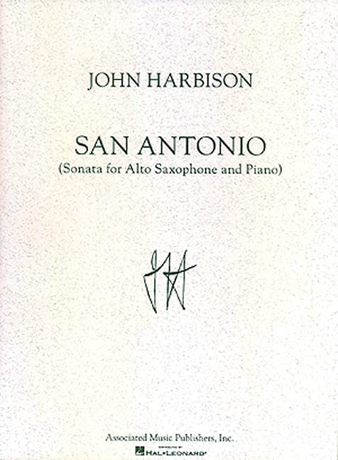 San Antonio Sonata: for Alto Saxophone & Piano,Used