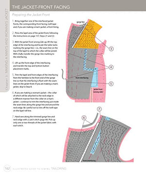 Illustrated Guide to Sewing: Tailoring: A Complete Course on Making a Professional Suit (Design Originals),Used