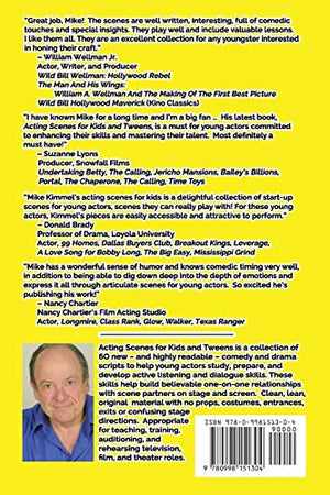 Acting Scenes for Kids and Tweens: 60 Original Comedy and Drama Scenes for Young Actors (The Young Actor Series),Used