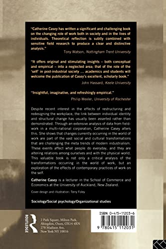 Work, Self and Society: After Industrialism,Used
