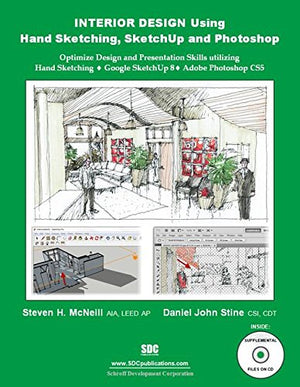 Interior Design Using Hand Sketching, SketchUp and Photoshop,Used