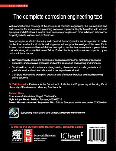 Principles of Corrosion Engineering and Corrosion Control,Used