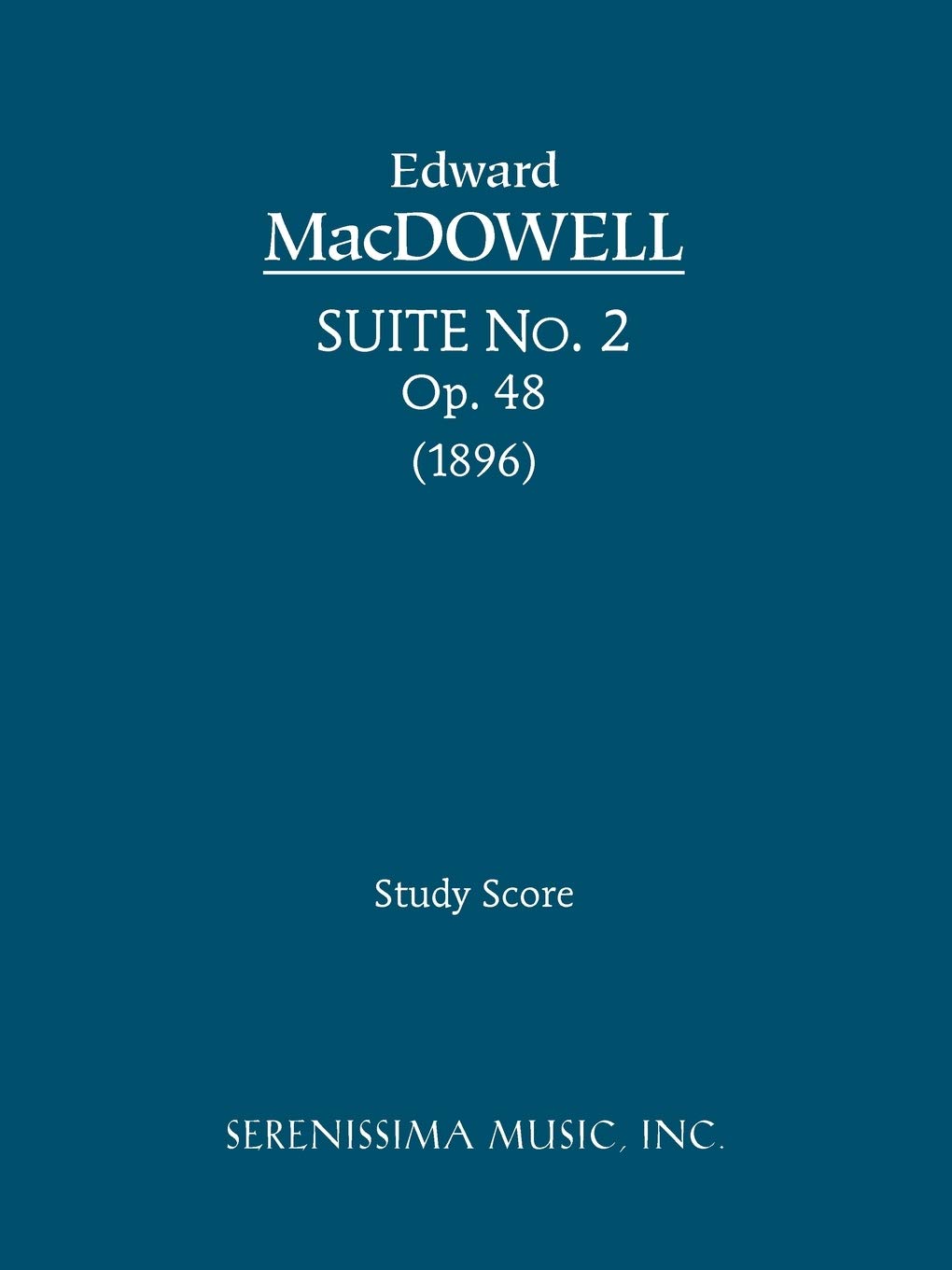 Suite No. 2, Op. 48: Study Score,Used