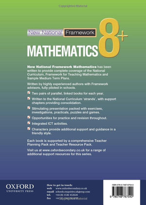 New National Framework Mathematics 8+ Pupil's Book (New National Framework Mathematics S),Used