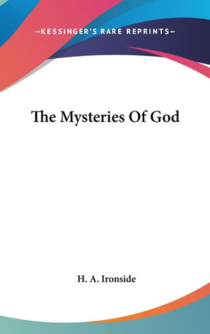 The Mysteries Of God,Used