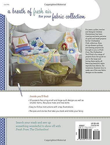 Fresh From the Clothesline: Quilts and Small Projects With Vintage Appeal,Used