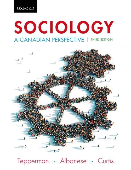 Sociology: A Canadian Perspective, Third Edition,Used