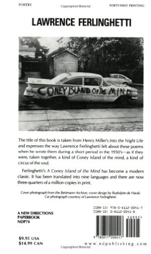 A Coney Island Of The Mind: Poems,Used