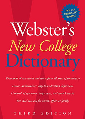 Webster's New College Dictionary, Third Edition,Used