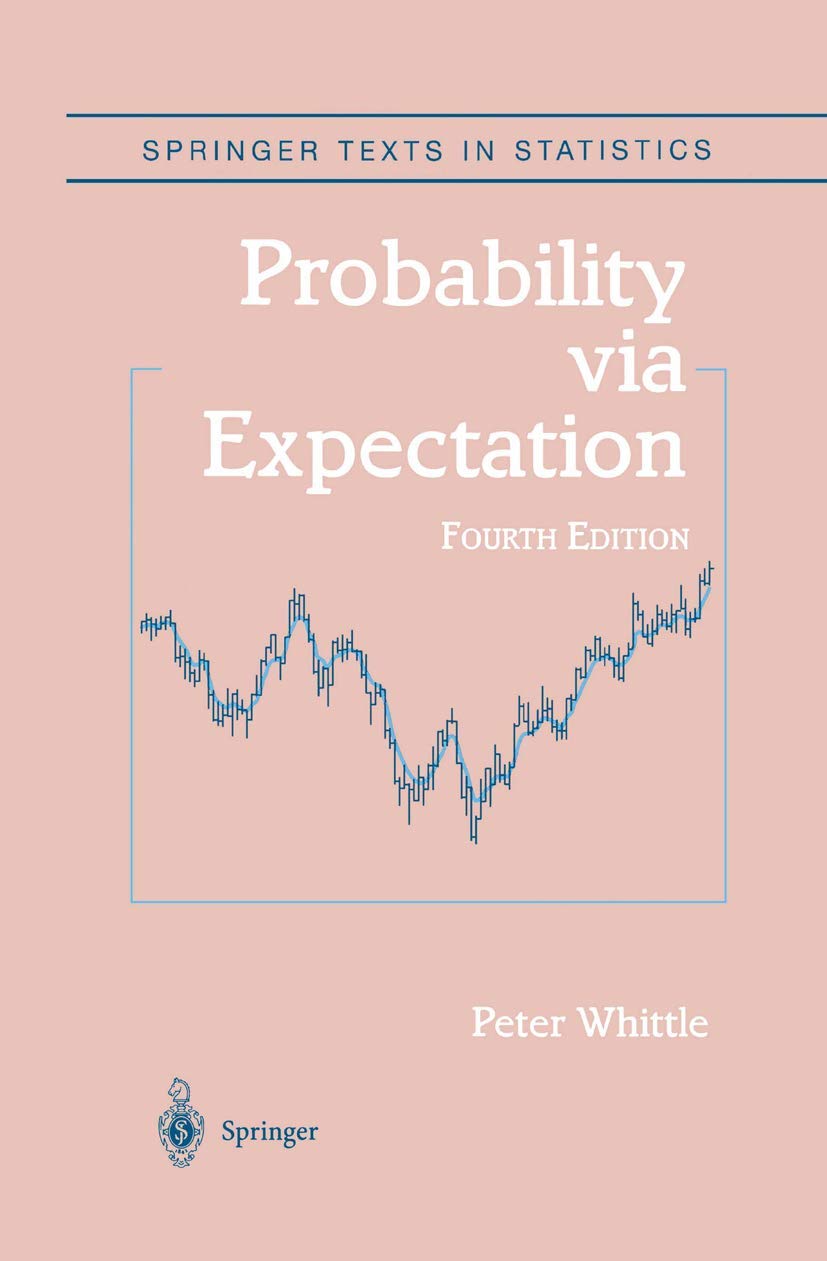 Probability via Expectation (Springer Texts in Statistics),New