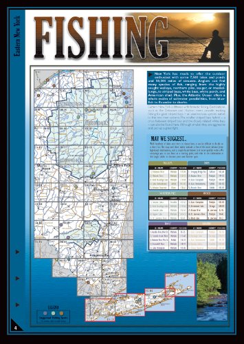 Sportsmans Connection Eastern New York All Outdoor Atlas,Used