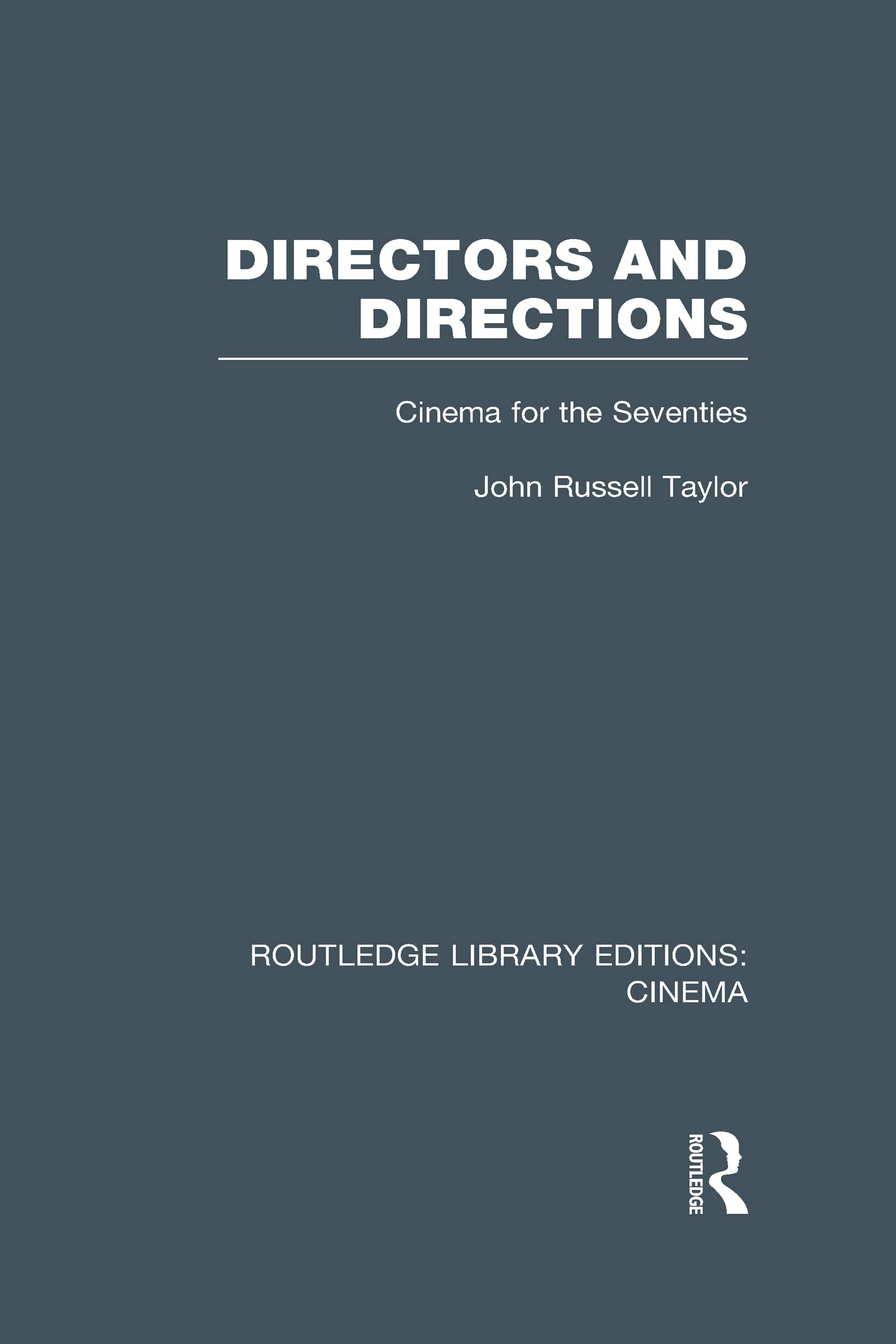 Directors and Directions: Cinema for the Seventies,Used