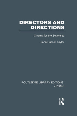 Directors and Directions: Cinema for the Seventies,Used