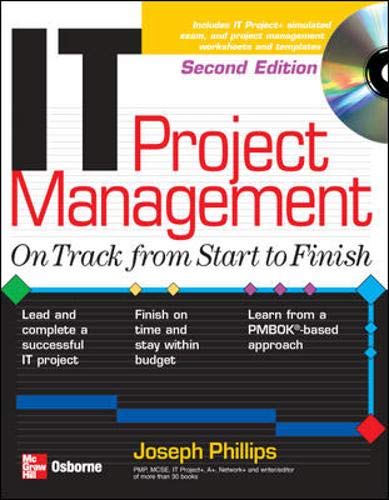 IT Project Management: On Track from Start to Finish, Second Edition (Certification Press),Used