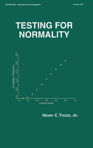 Testing For Normality (Statistics: Textbooks And Monographs),Used