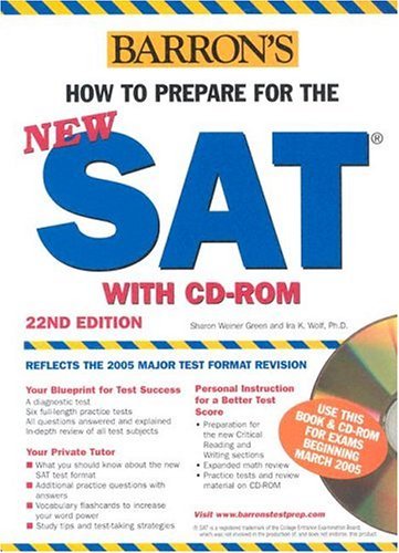 How to Prepare for the NEW SAT with CDROM,Used