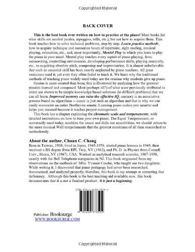 Fundamentals of Piano Practice,Used