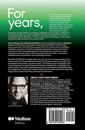 How to Destroy Surveillance Capitalism,Used