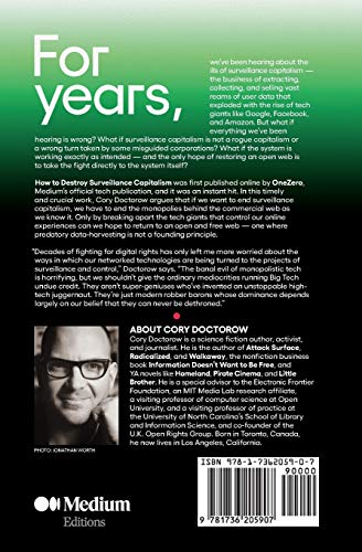 How to Destroy Surveillance Capitalism,Used