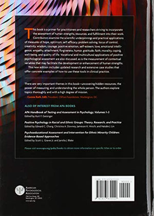 Positive Psychological Assessment: A Handbook of Models and Measures,Used