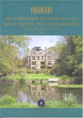 Recommended Country Houses, Small Hotels, Inns and Restaurants: Great Britain and Ireland,Used