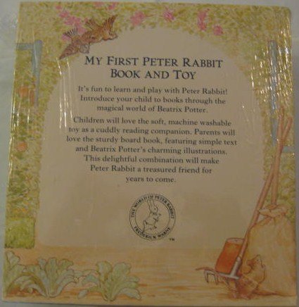 My First Peter Rabbit Book and Toy (World of Beatrix Potter),Used