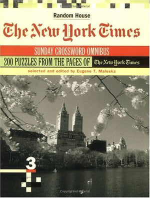The New York Times Sunday Crossword Omnibus, Volume 3,Used