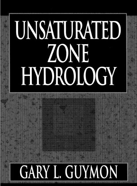 Unsaturated Zone Hydrology,Used