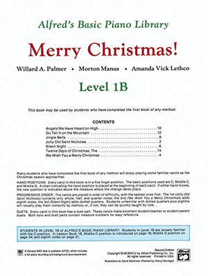 Alfred's Basic Piano Library Merry Christmas!, Bk 1B (Alfred's Basic Piano Library, Bk 1B),New