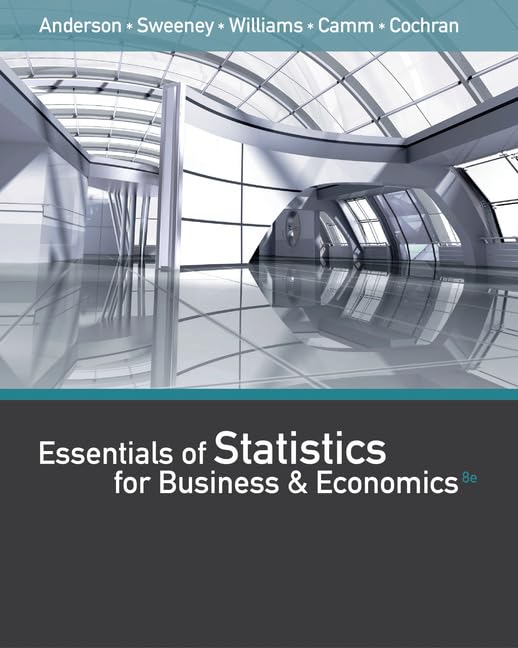Essentials of Statistics for Business and Economics (with XLSTAT Printed Access Card),Used
