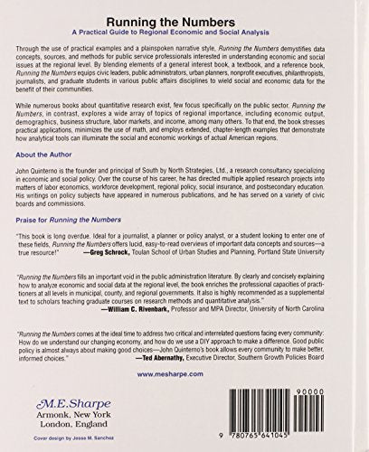 Running the Numbers: A Practical Guide to Regional Economic and Social Analysis: 2014: A Practical Guide to Regional Economic an,Used