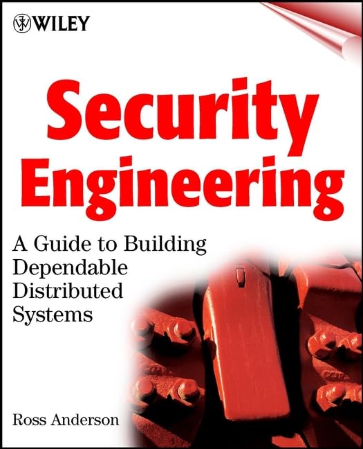 Security Engineering: A Guide to Building Dependable Distributed Systems,Used