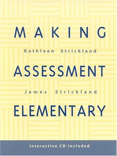 Making Assessment Elementary,New
