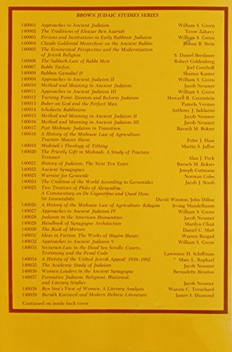 Formative Judaism, Third Series: Torah, Pharisees, and Rabbis,Used