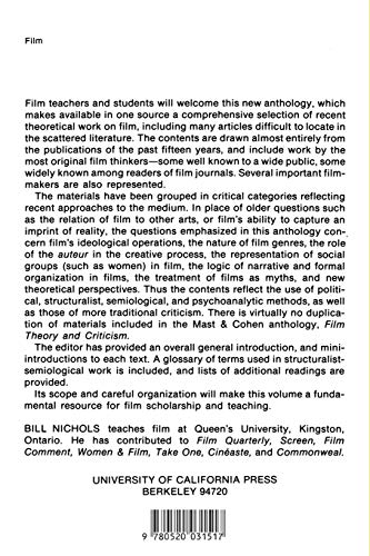 Movies and Methods, Volume 1 (Movies & Methods),Used