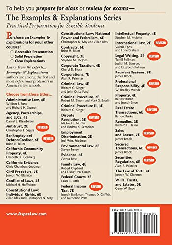 Examples & Explanations for Legal Writing (Examples and Explanations),New