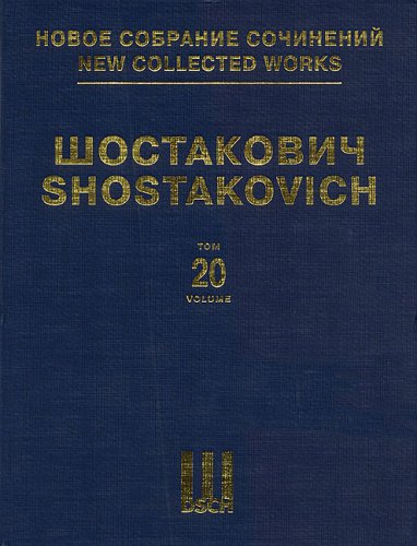 Symphony No. 5, Op. 47: New Collected Works of Dmitri Shostakovich  Volume 20,New