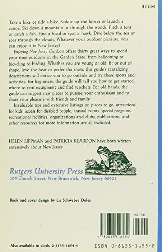 Enjoying New Jersey Outdoors: A YearRound Guide to Outdoor Recreation in the Garden State and Nearby,Used