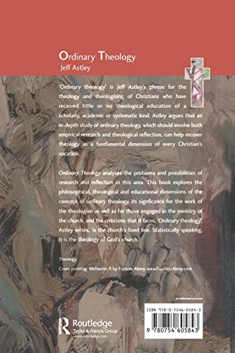 Ordinary Theology (Explorations in Practical, Pastoral and Empirical Theology),New