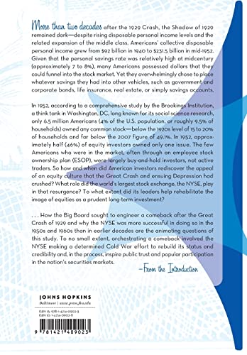 A Nation Of Small Shareholders: Marketing Wall Street After World War Ii (Studies In Industry And Society)