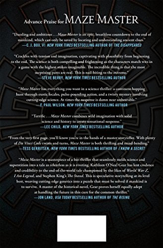Maze Master: A Thriller,Used