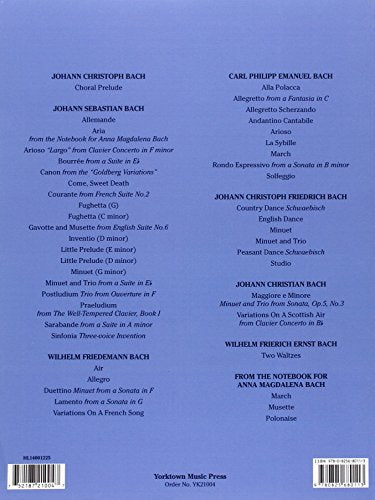 The Joy of Bach: Piano Solo (Joy Of...Series),Used
