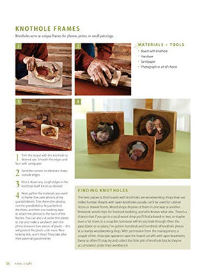 Tree Craft: 35 Rustic Wood Projects That Bring the Outdoors In (Fox Chapel Publishing) Elegant, OneofaKind Decor from Found W,Used
